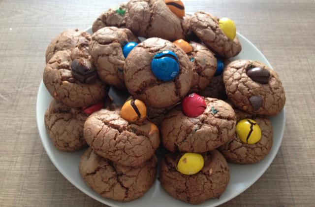 Cookies chocolat m&ms - Photo par ocedelP