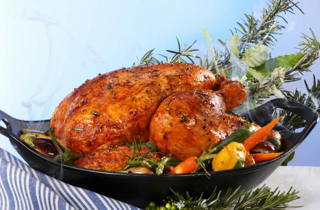 Poularde farcie - Photo par 750g