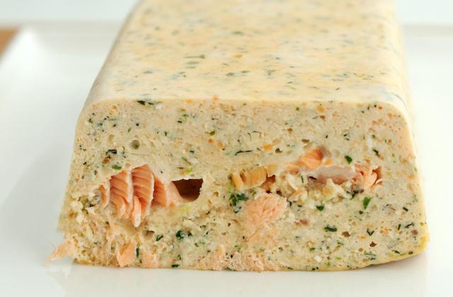 Terrine au saumon et Chavroux - Photo par 750g
