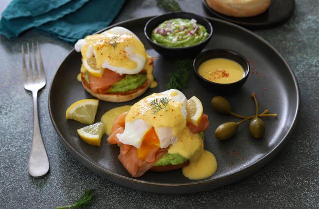 Oeufs Bénédicte au saumon fumé - Silvia Santucci