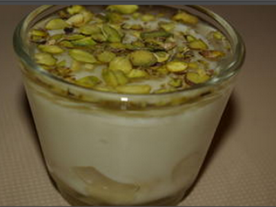 Mouhalabiya ou blanc manger aux amandes - Photo par Monique - Traiteur à domicile
