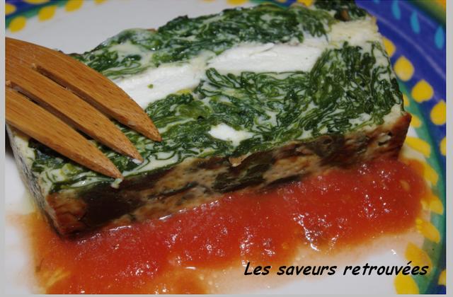 La fameuse terrine ricotta épinard - sylvieRxI