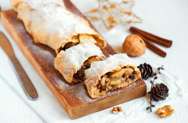 Strudel aux pommes et amandes - Photo par 750g
