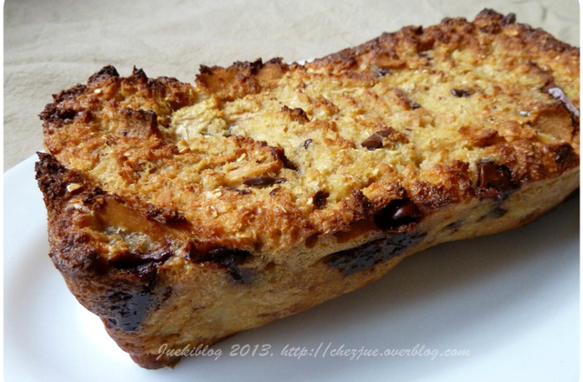 Recette Gateau De Pain Perdu Poire Et Chocolat 750g