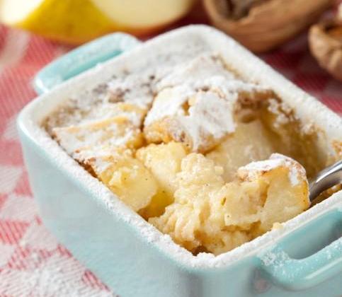 Clafoutis du Limousin : aux pommes et au Safran - Photo par veronique
