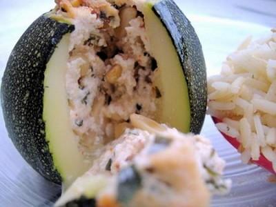 Courgettes farcies végétariennes alla ricotta - Photo par isonea