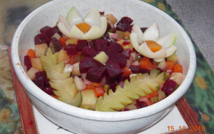 Vinaigrette - salade composée - Photo par olgani
