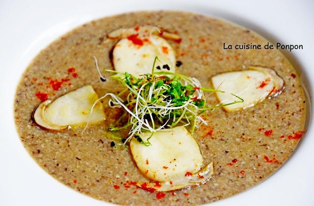 Velouté aux champignons des bois - Photo par Ponpon