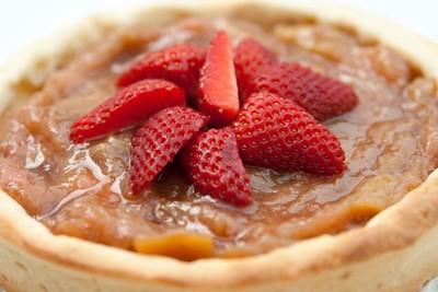 Tarte à la rhubarbe d'Eric Westermann. - Photo par Eric Westermann
