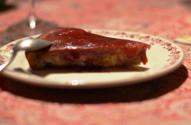 Gâteau moelleux pomme-griotte - Photo par madeleWw