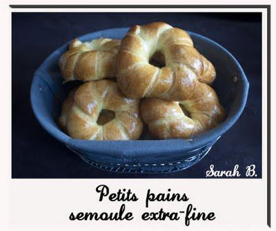 Petits pains à la semoule extra fine - Photo par Un dimanche en cuisine