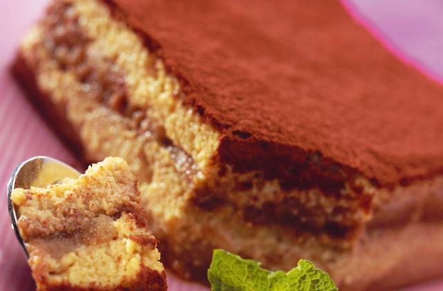 Tiramisu saveur tofou et rhum - Photo par Soy