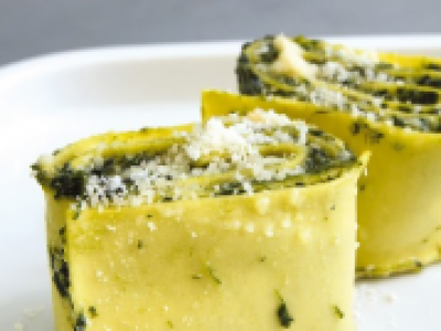 Lasagnes roulées aux épinards et à la ricotta - Photo par 750g