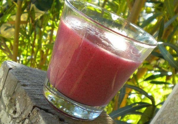 Smoothie poires cassis - Photo par Ladylettante