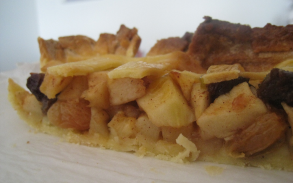 Tarte aux pommes hollandaise (Dutch apple pie) - Photo par noviceencuisine