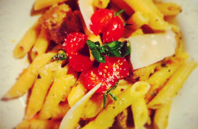 Penne all'arrabiata gialli - Photo par maximey6