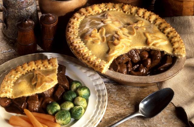 La vraie tourte au bœuf et aux rognons d'Harry Potter