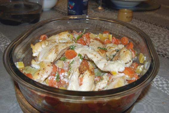 Tendre poulet - Photo par coccinet-cook