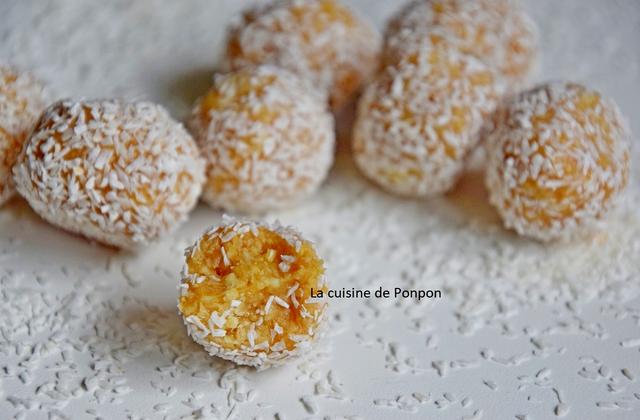 Boule aux noix de cajou et caramel vegan - Photo par Ponpon