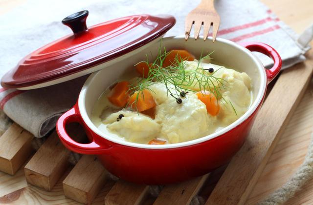Blanquette de lotte au Cuisine Companion - Photo par Silvia Santucci
