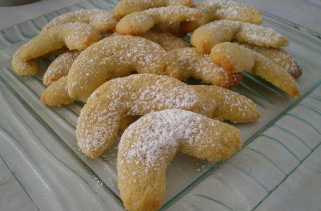 Croissants de lune à la vanille - Photo par pascal2a