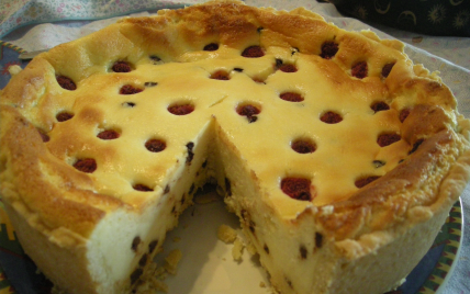 Cheesecake carambars framboises - Photo par michel9L