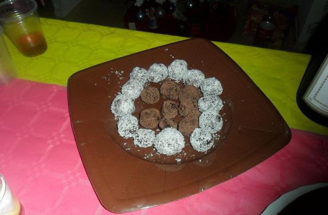 Truffes au chocolat alcoolisées - Photo par christiCN