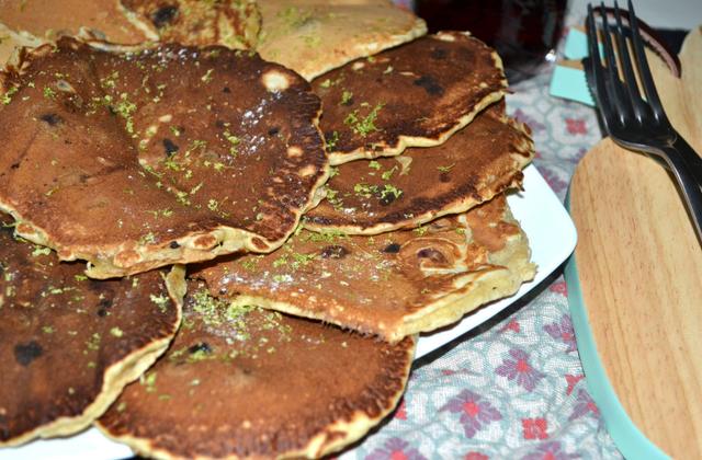 Les pancakes citron myrtille de Glee - Photo par Recettes de Séries