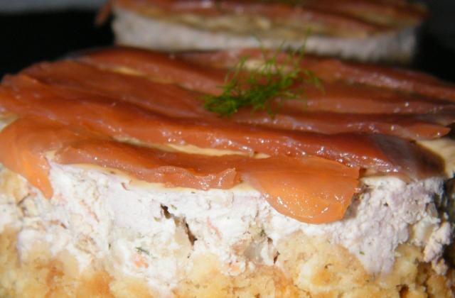 Cheesecake de saumon fumé - stephaniegr