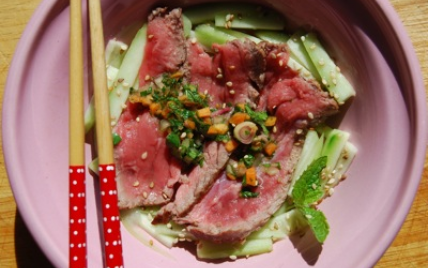Carpaccio de boeuf thaï - Photo par jbavan