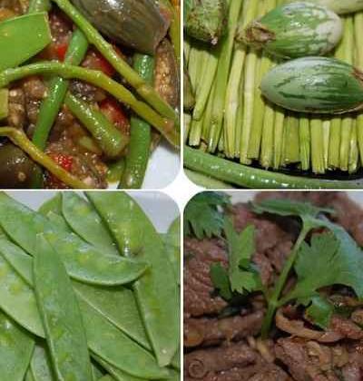Bœuf mariné et légumes sautés à la thaïlandaise - Photo par Babali