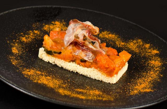 Gâteau de semoule au Tajine de Carottes et Olives - maminae