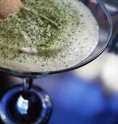 Tiramisu au thé matcha et à la crème de marron - Photo par lecookiemasque