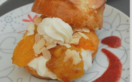 Hamburgers aux abricots rôtis... - Photo par lapopotedelolo