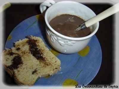 Chocolat chaud à la crème onctueuse - Photo par Sophie21