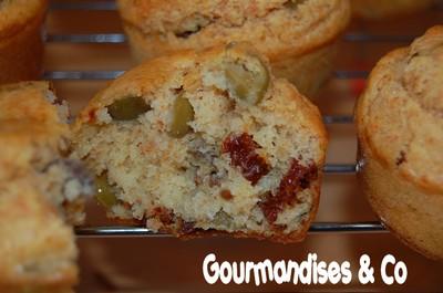 Muffins safranés aux tomates séchées - Photo par audreyAN