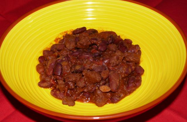 Chili con carne et grains de maïs - Mademoiselle Eglanteen