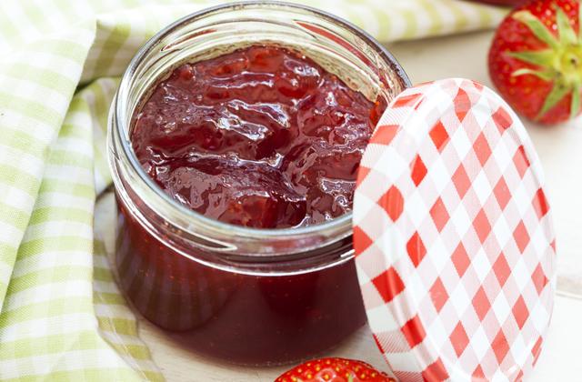 Confiture de fraises - Photo par 750g
