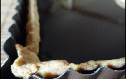 Tarte miroir au chocolat et soupçon de salidou - Photo par Anaïck