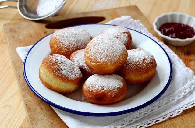 Beignets fourrés à la confiture - Photo par Silvia Santucci
