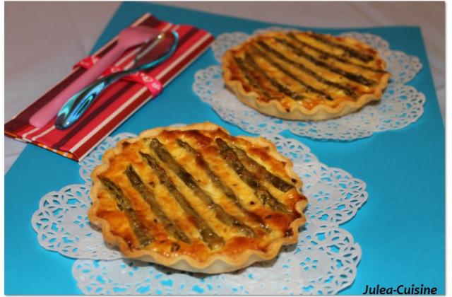 Quiche asperges, poulet et parmesan - Photo par juleacuisine