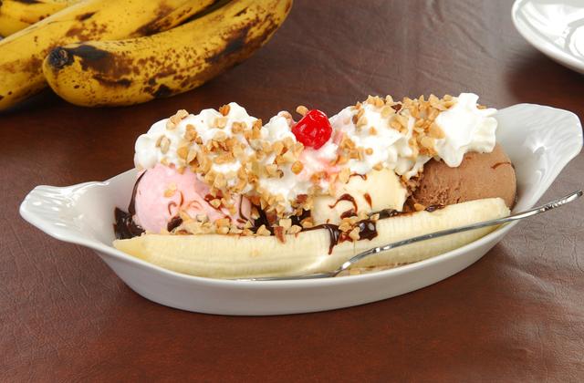 Banana split - Photo par 750g
