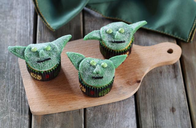 Cupcakes Maître Yoda Star Wars - Photo par Silvia Santucci