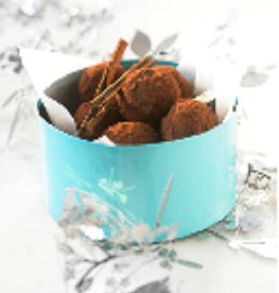 Truffes aux épices de Noël - Photo par Syndicat du chocolat