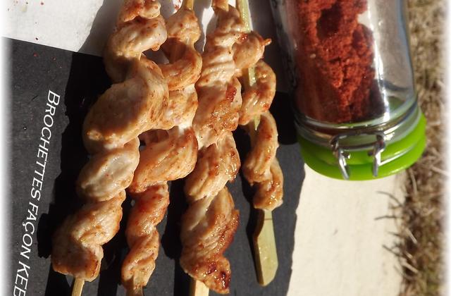 Brochettes façon kebab - Photo par chaudrV
