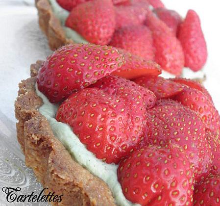 Tartelettes fraises et pistache - Photo par christelle Flourez