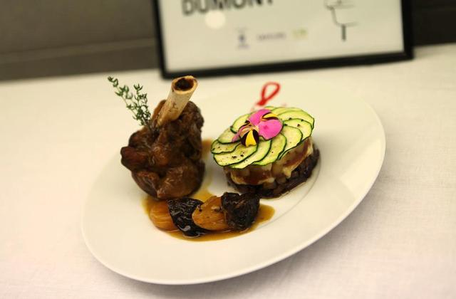 Souris d'agneau saveur d'orient, tatin de légumes - Photo par ludovigHg