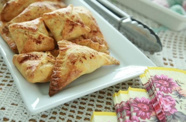 Samsa triangles aux amandes - Photo par lindabeldje