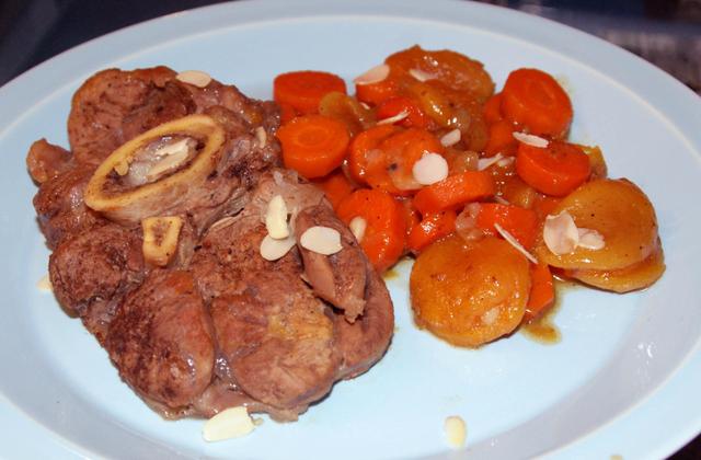 Osso bucco aux abricots et à la cannelle - Photo par adeleiscooking