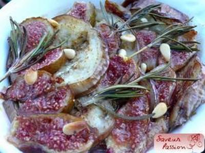 Tian de figue et d'aubergine, romarin et pignons - Tiuscha-blog Saveur Passion